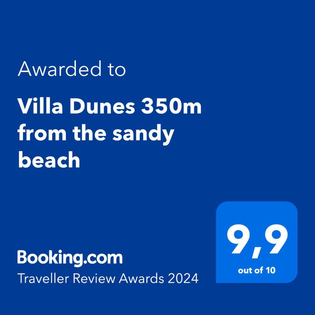 Villa Dunes 350M From The Sandy Beach Kalogria  Exterior foto